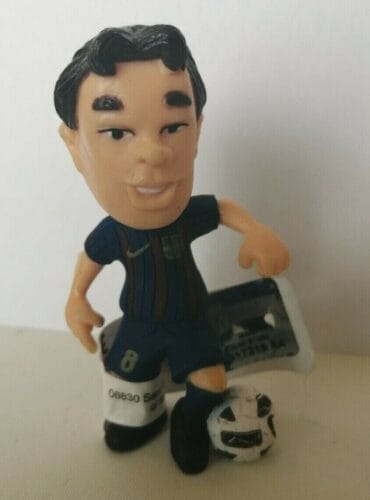 Figura Comansi de un joven Andrés Iniesta