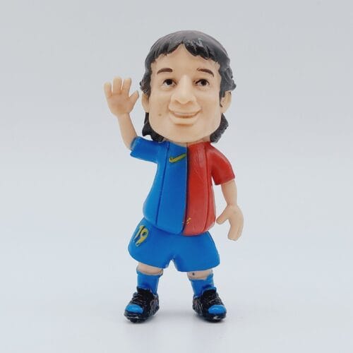 Figura Comansi de Messi con el dorsal 19 del FC Barcelona