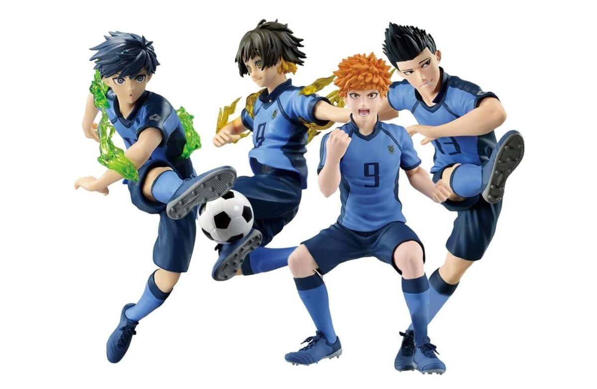 Cuatro figuras de Blue Lock